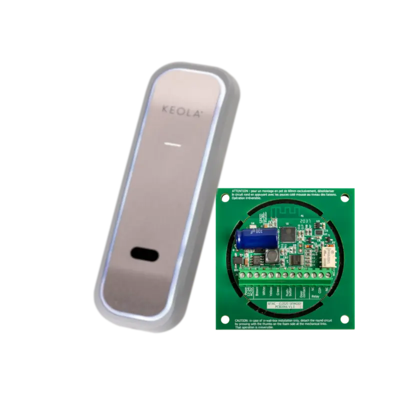 Contrôle d'accès cloud et autonome Sewosy Keola K1-W Bluetooth Smartphone application